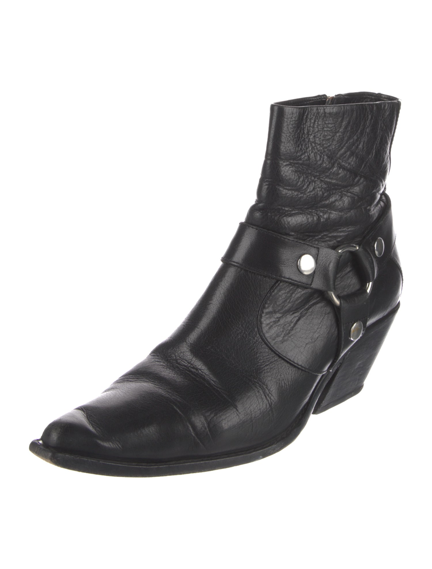 Anine Bing Leather Western Boots