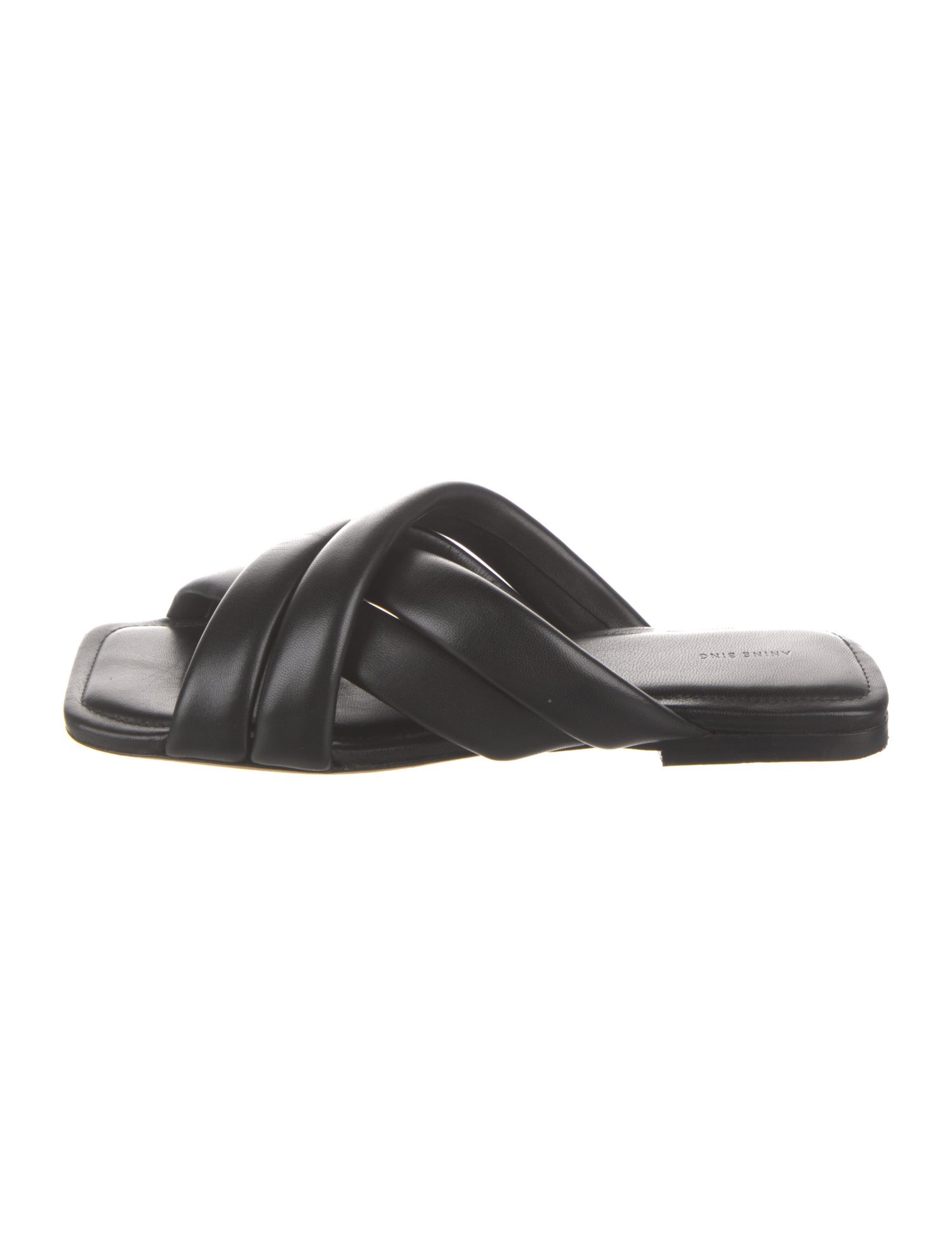 Anine Bing Leather Slides