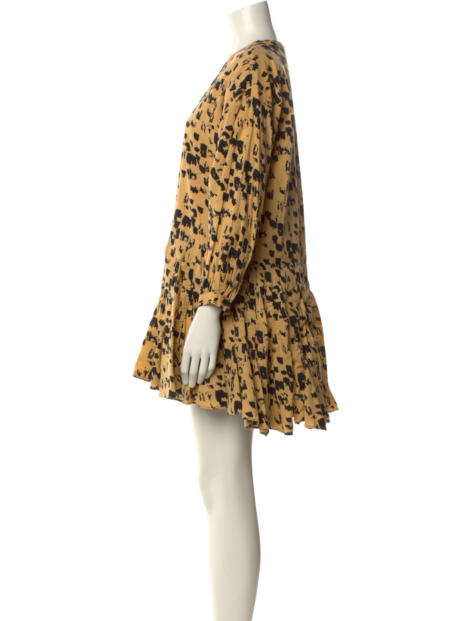 Anine Bing Printed Mini Dress