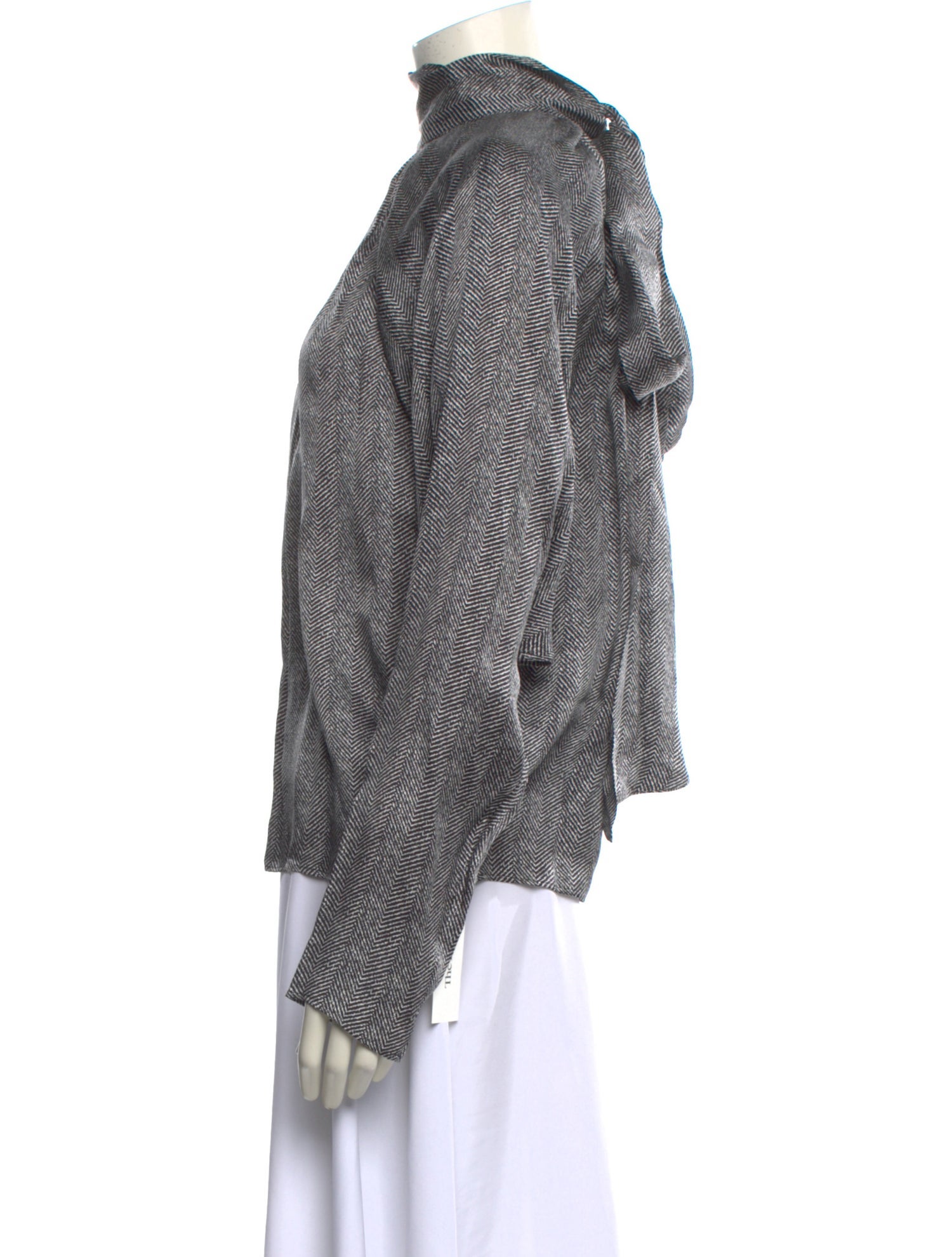 Anine Bing Printed Turtleneck Sweatshirt