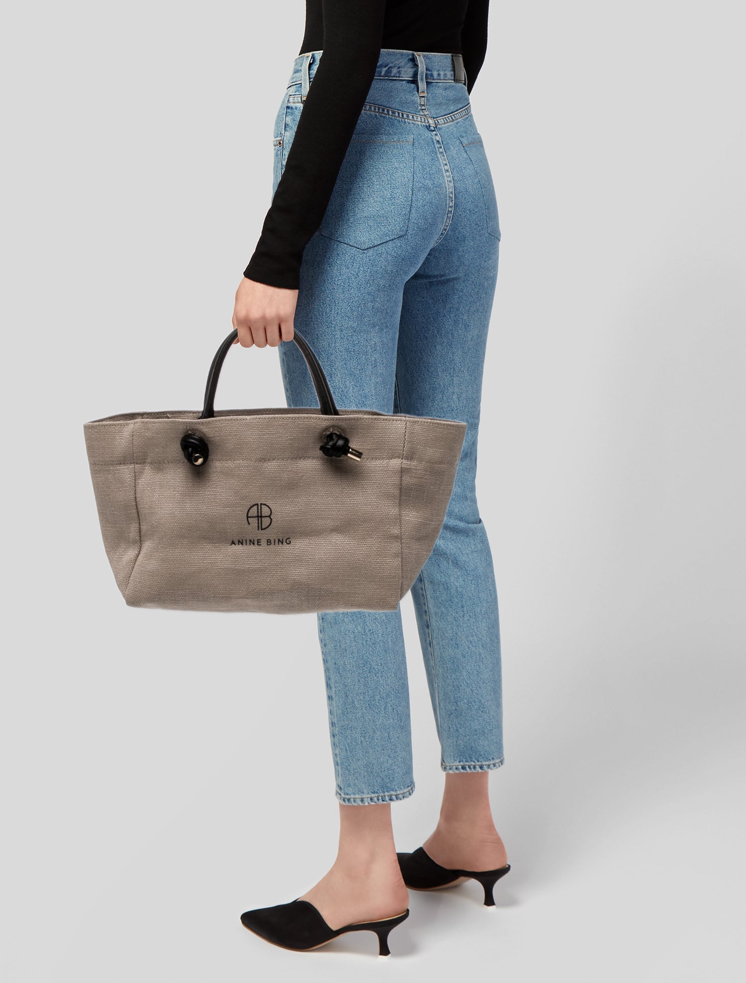 Anine Bing Canvas Tote