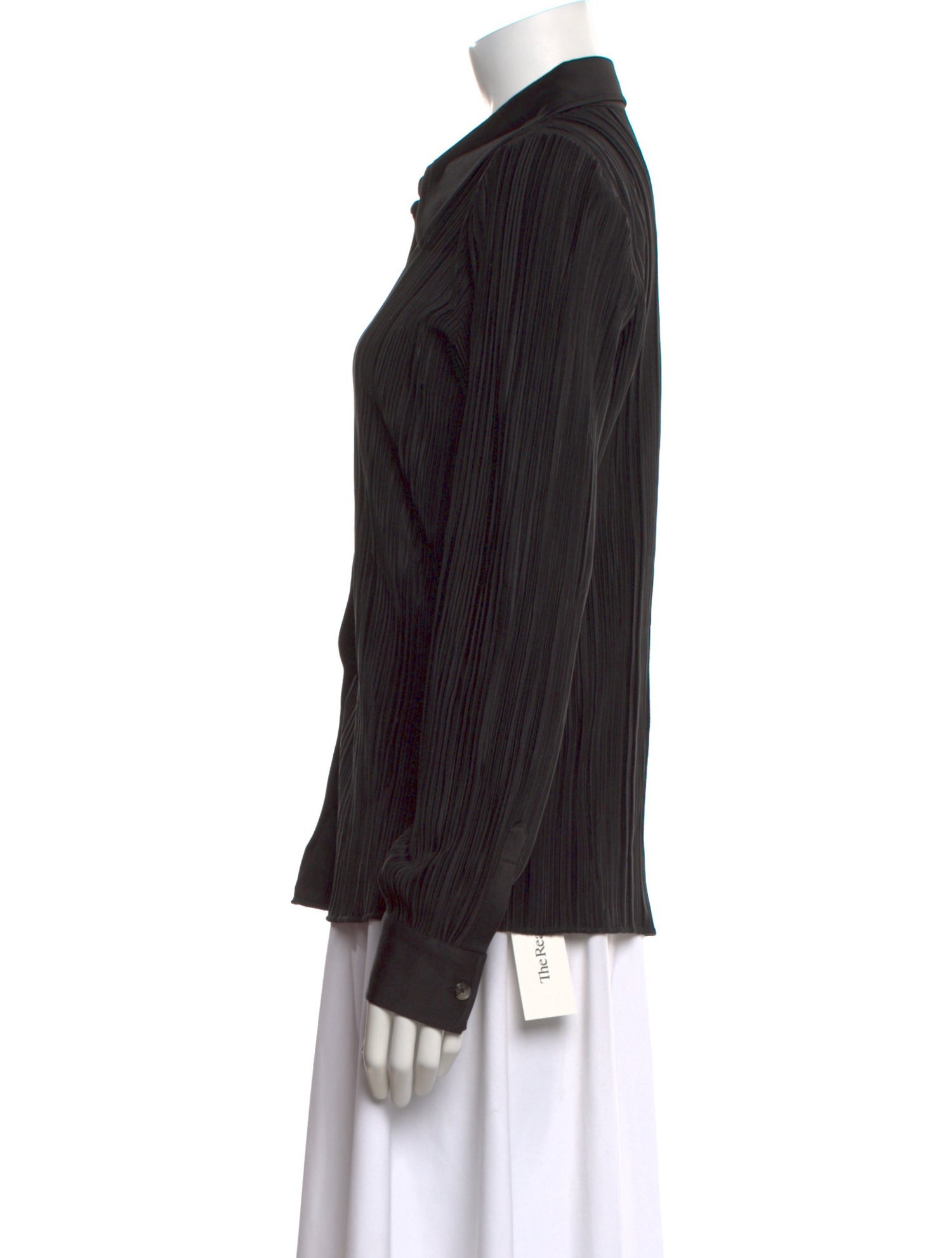 Anine Bing Long Sleeve Button-Up Top