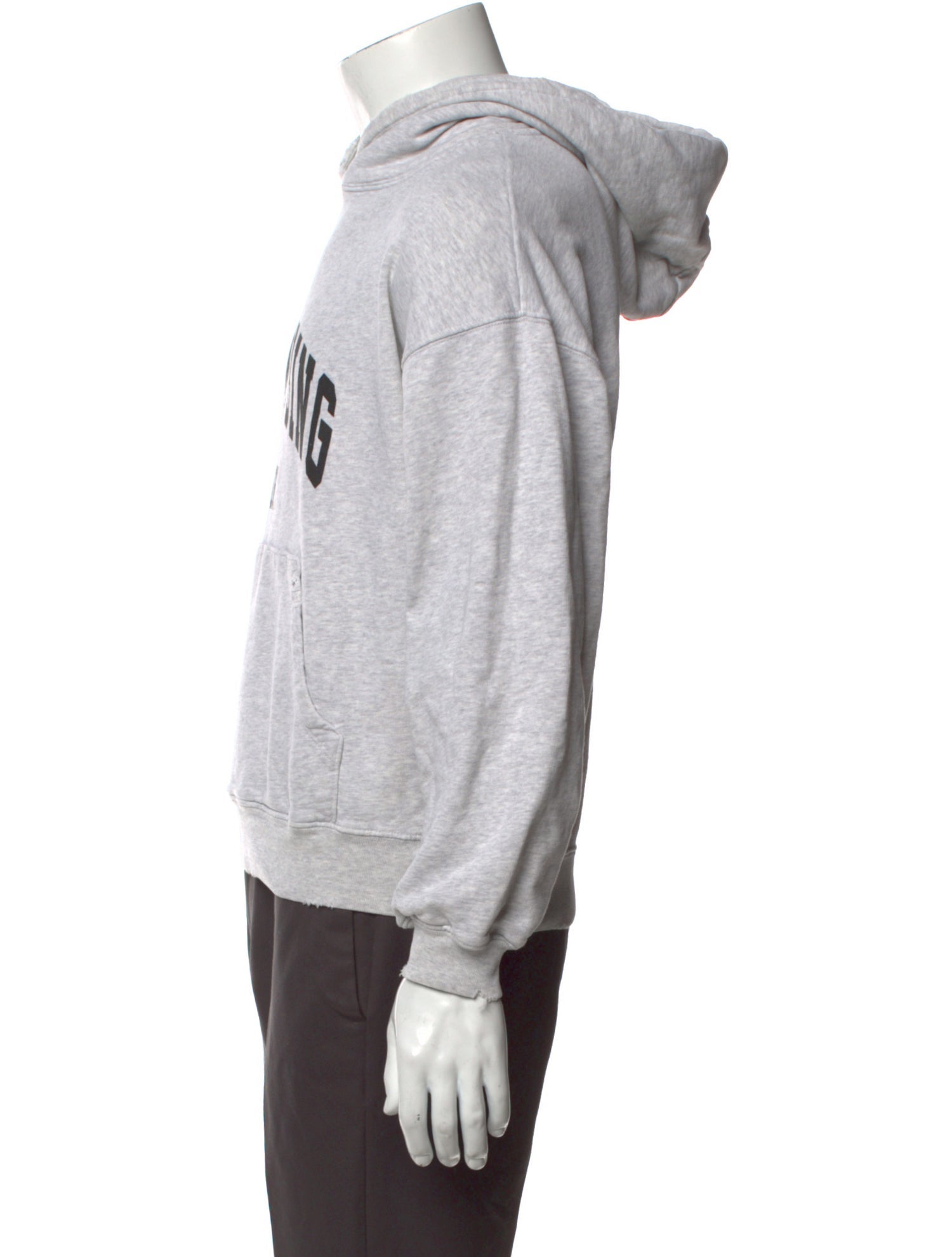 Anine Bing Graphic Print Mock Neck Pullover