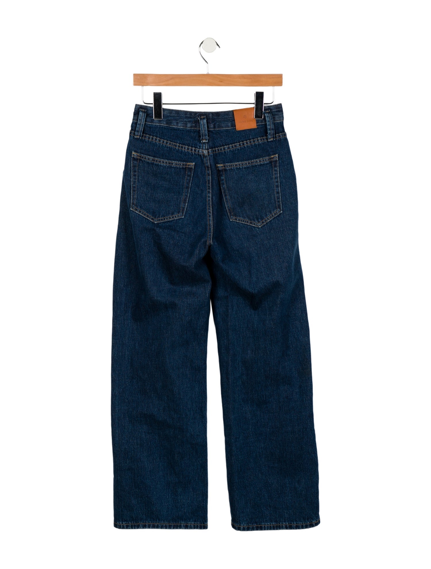 Anine Bing High-Rise Wide Leg Jeans