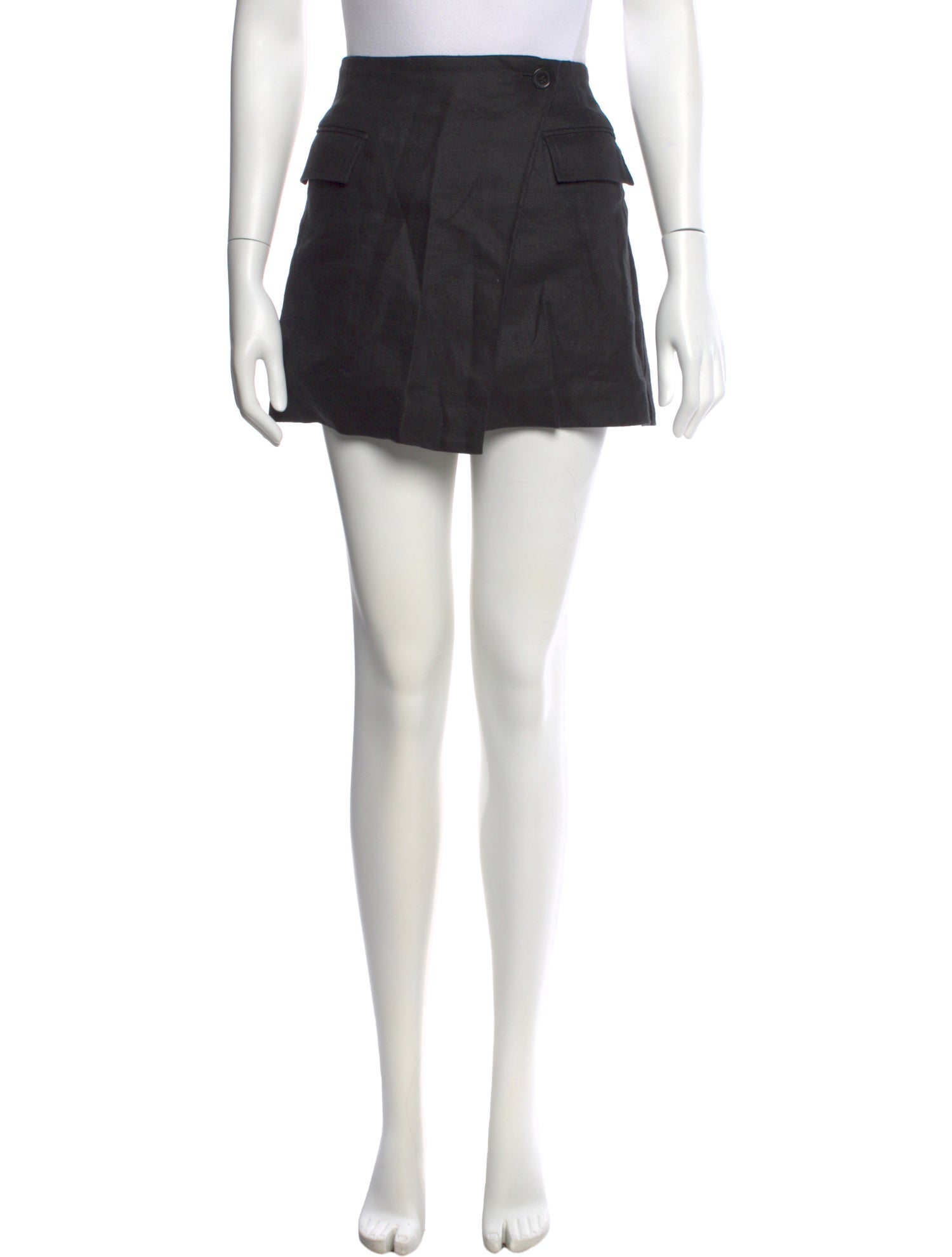 Anine Bing Wool Mini Skirt