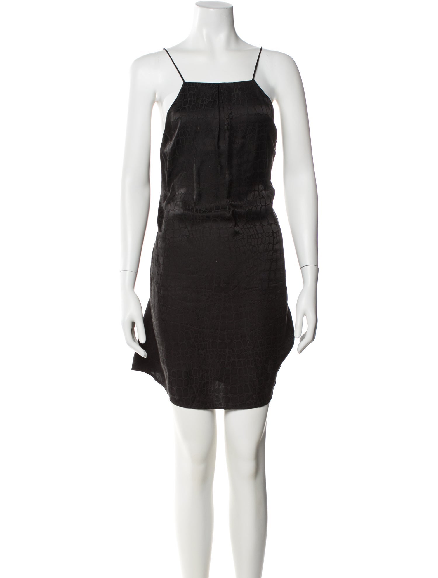 Anine Bing Square Neckline Mini Dress