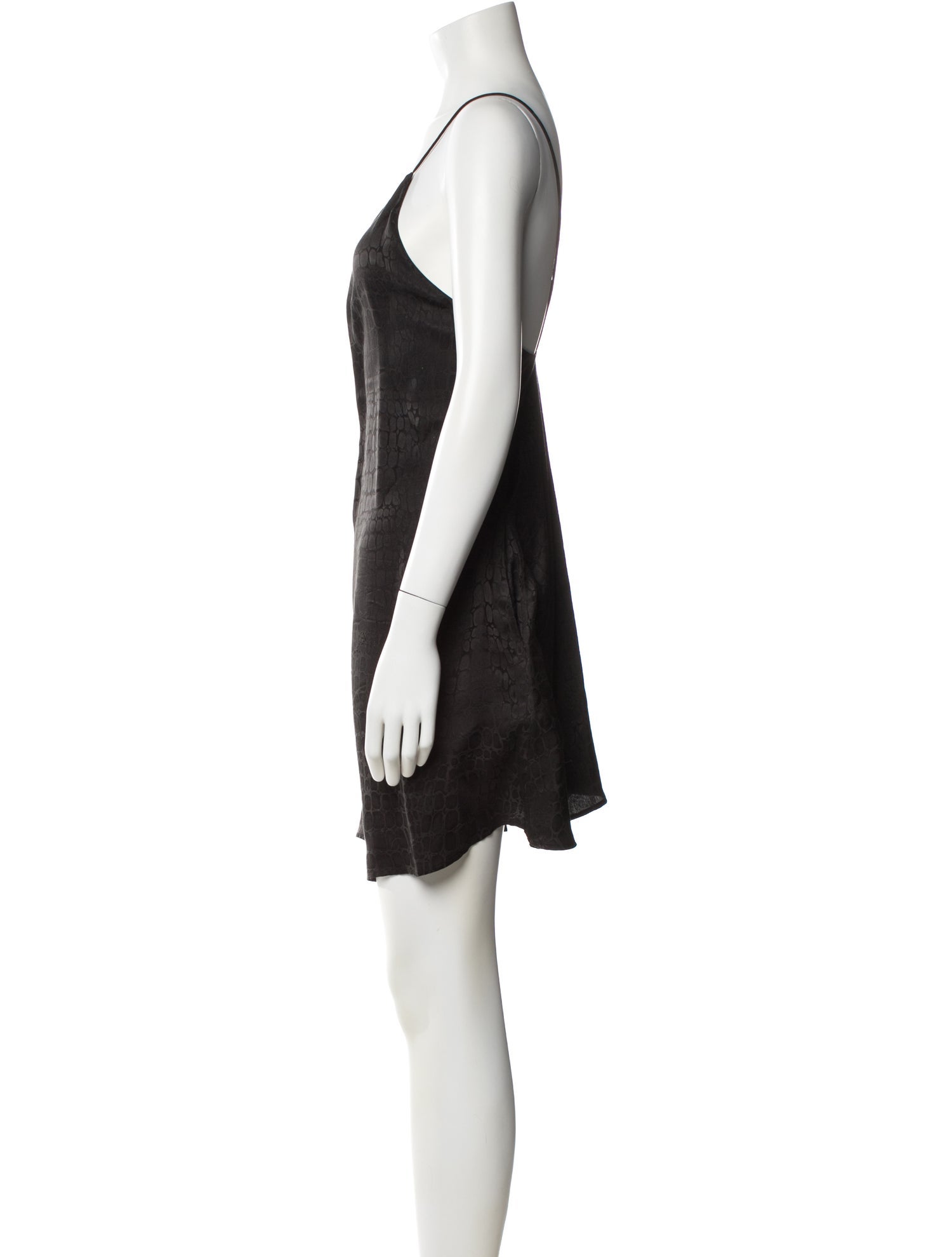 Anine Bing Square Neckline Mini Dress