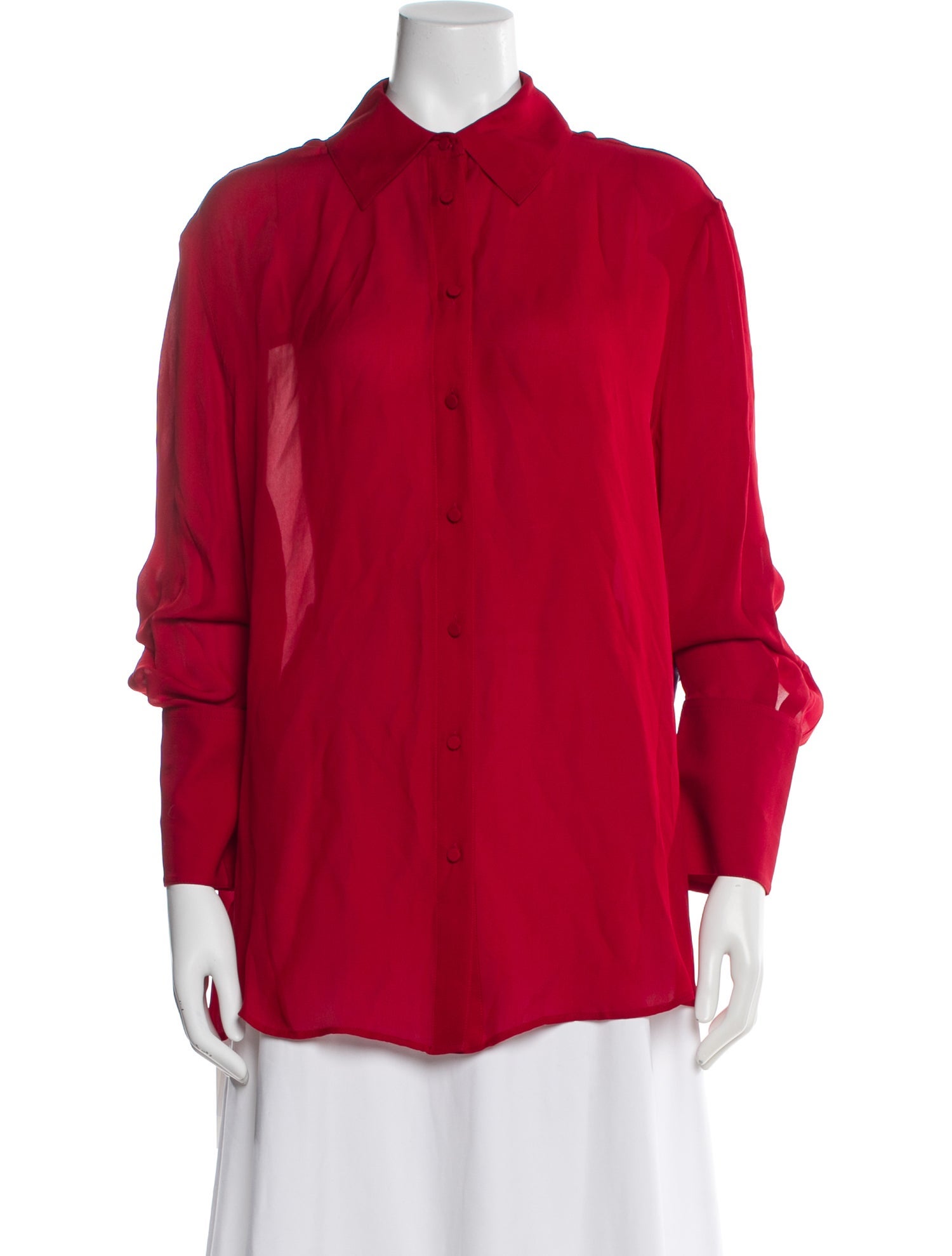 Anine Bing Long Sleeve Blouse