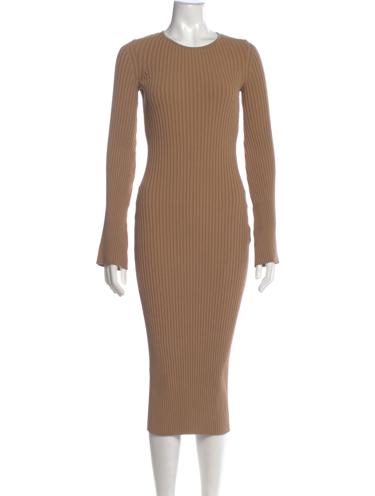 Anine Bing Crew Neck Midi Length Dress