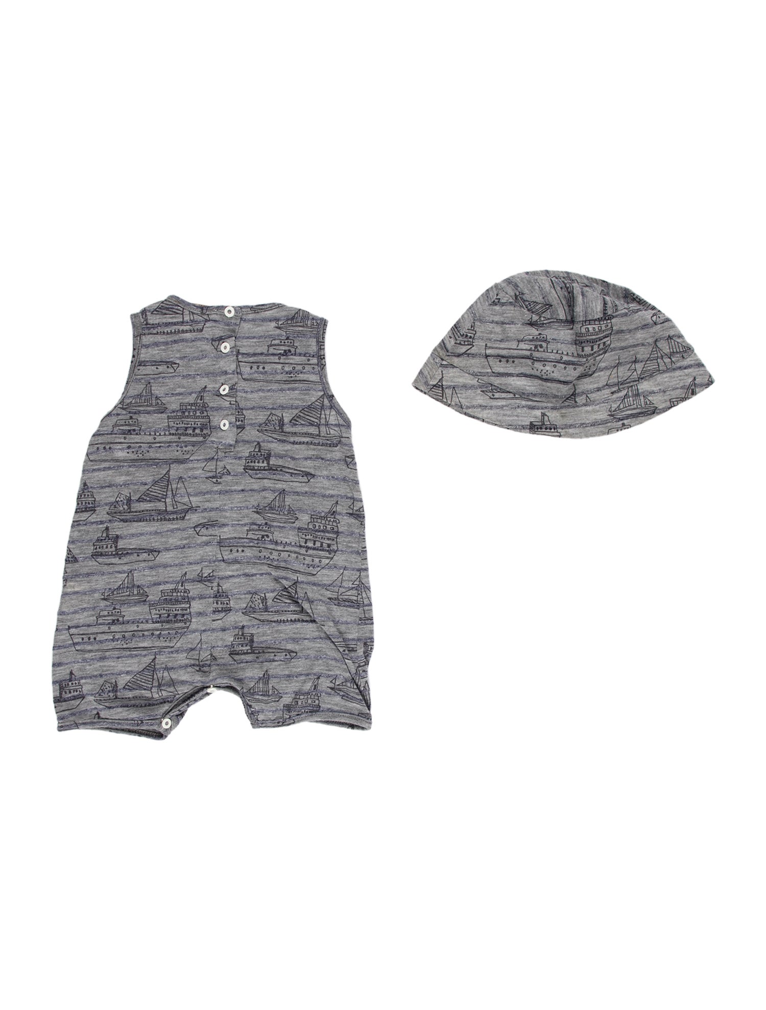 Roberto Capucci Infant Boys' Printed Two-Piece Onesie Set