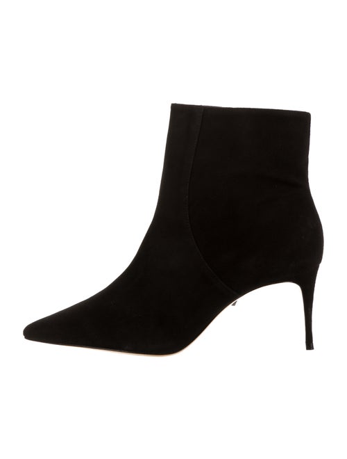 Schutz Suede Ankle Boots Black