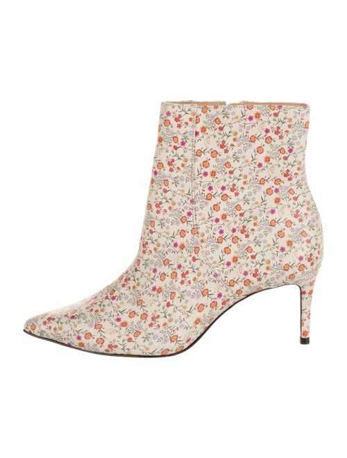 Schutz Leather Boots Pink