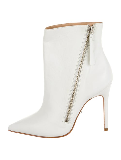 Schutz Leather Boots White