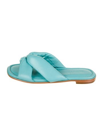 Schutz Sandals Leather Slides US 6.5 |