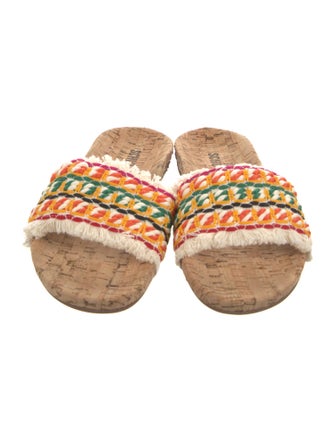 Schutz Patterned Raw-Edge Trim Slides