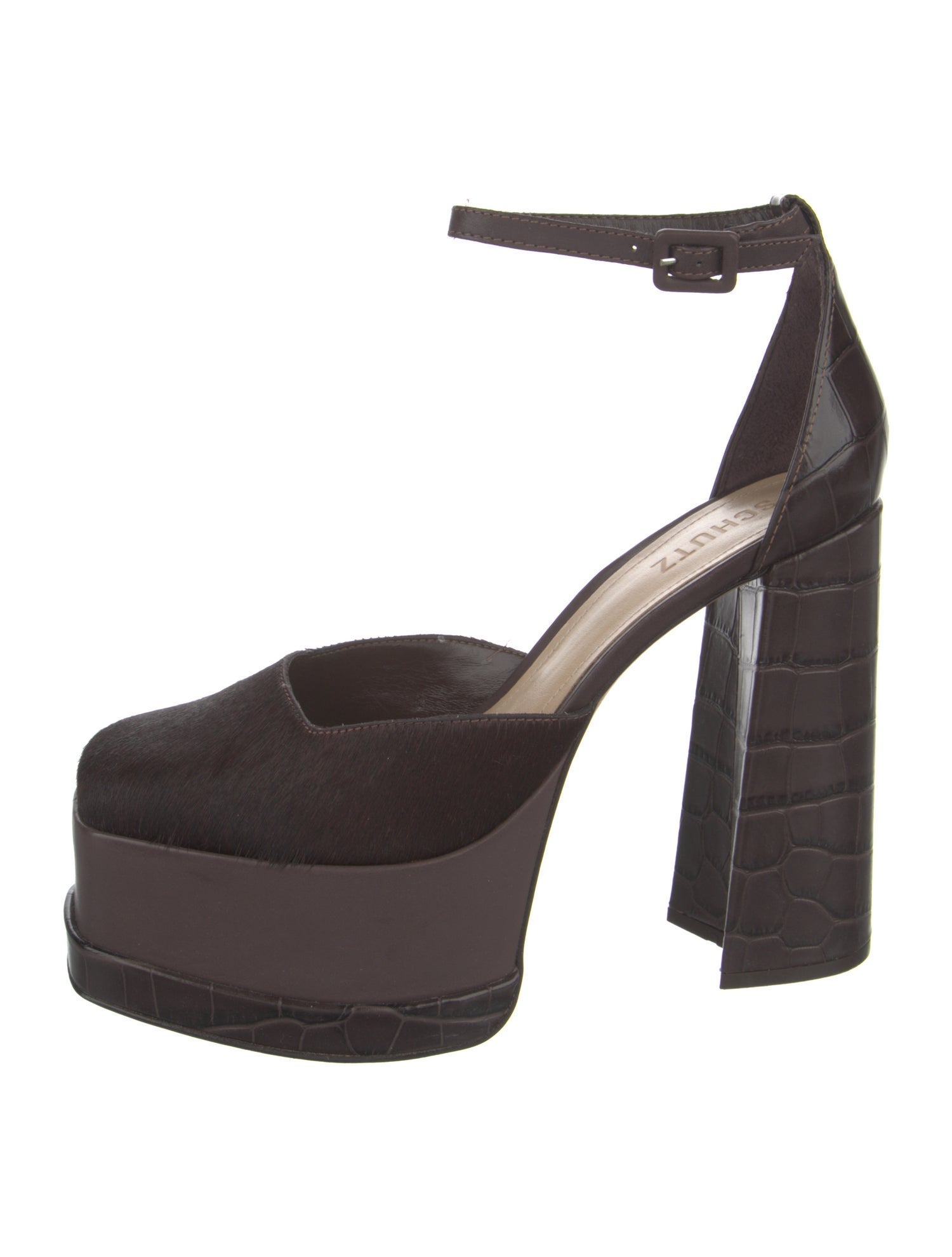 Schutz Patent Leather D'Orsay Pumps