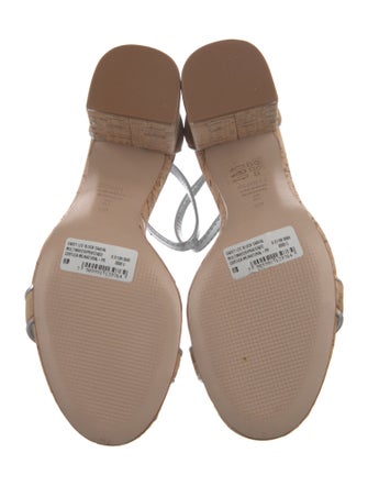 Schutz Colorblock Pattern Sandals