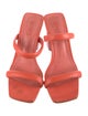Schutz Leather Slides