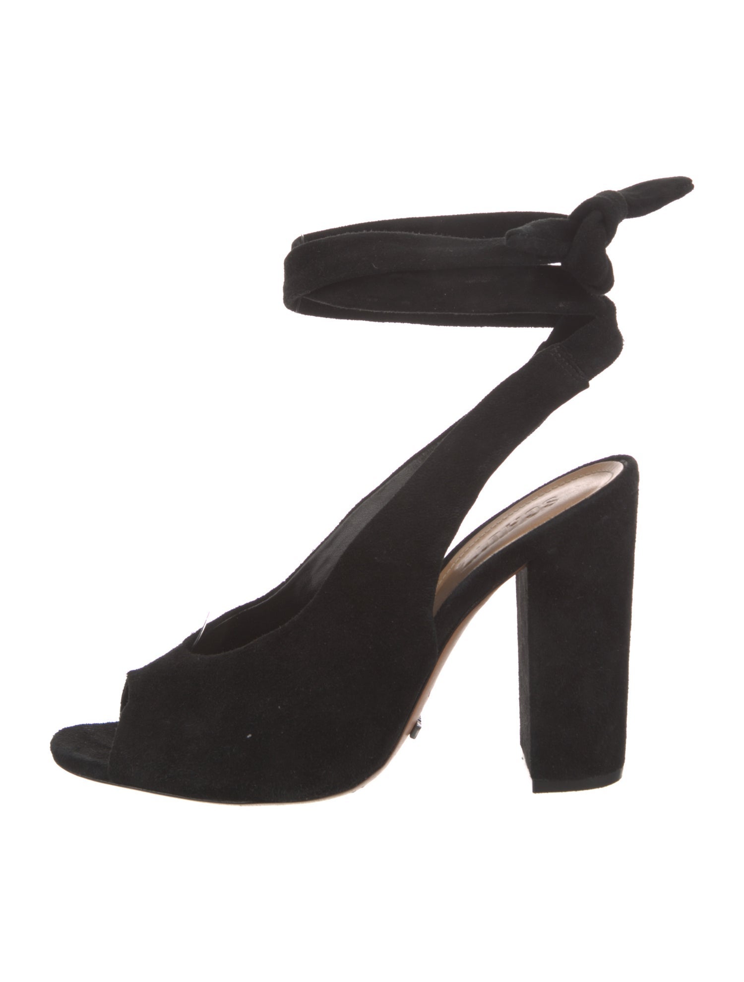Schutz Suede Sandals