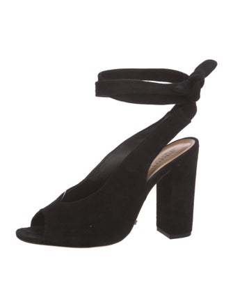 Schutz Suede Sandals