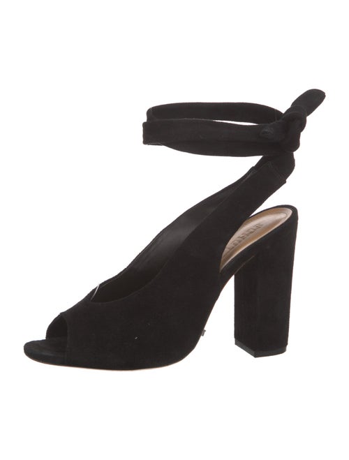 Schutz Suede Sandals