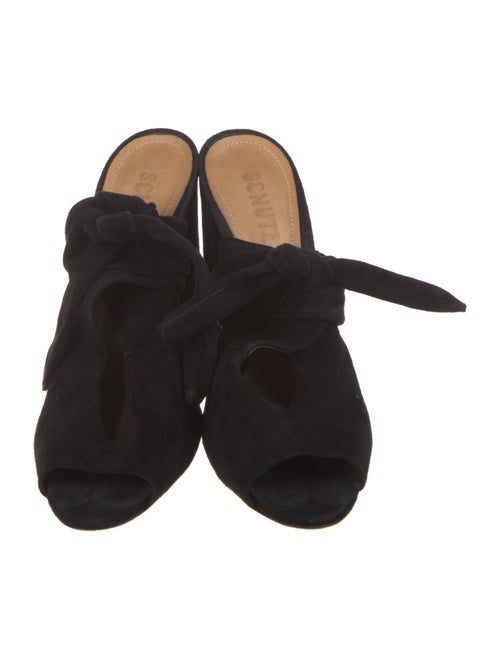Schutz Suede Sandals
