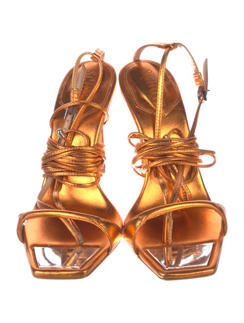 Schutz Leather Sandals