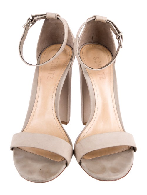 Schutz Suede Sandals