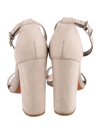 Schutz Suede Sandals