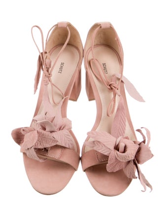 Schutz Suede Sandals