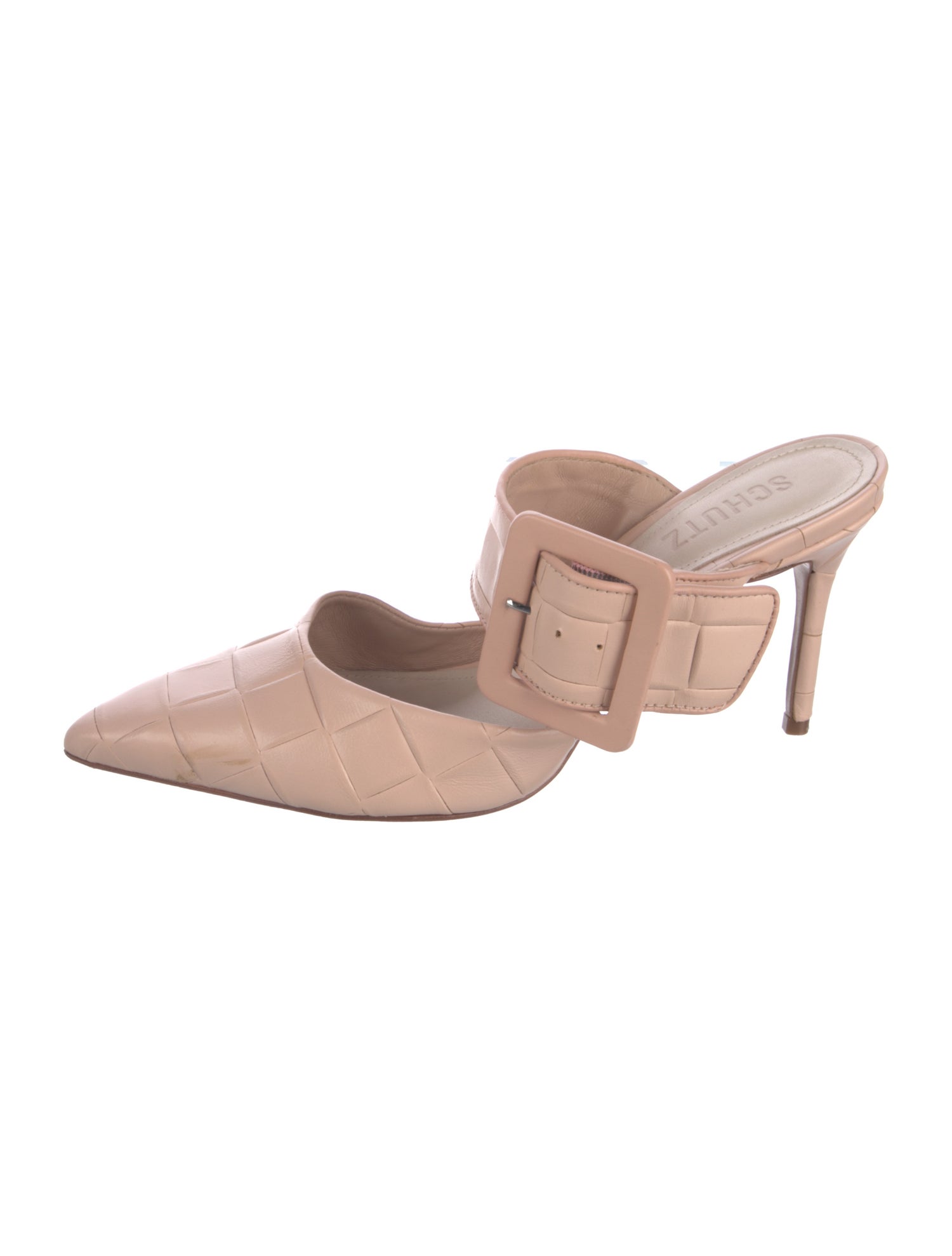 Schutz Leather Mules