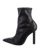 Schutz Leather Sock Boots