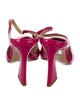 Schutz Patent Leather Mules