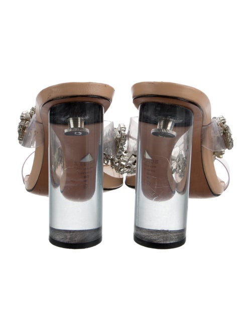 Schutz PVC Crystal Embellishments Slides