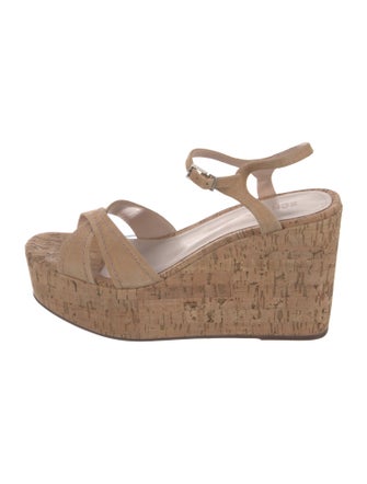 Schutz Suede Espadrilles