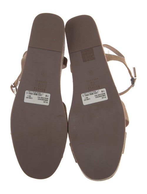 Schutz Suede Espadrilles