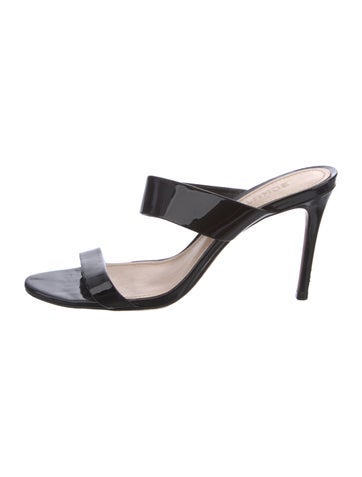 Schutz Sandals Patent Leather Slides US 9 |