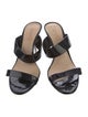 Schutz Patent Leather Slides