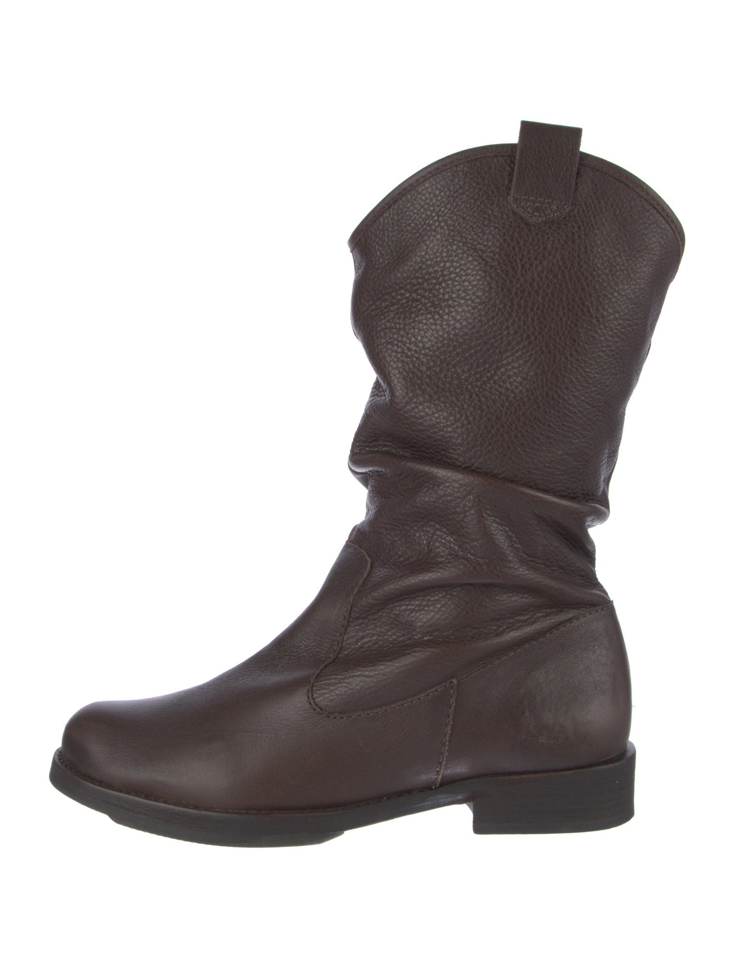 Schutz Leather Western Boots