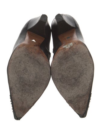 Schutz Leather Western Boots