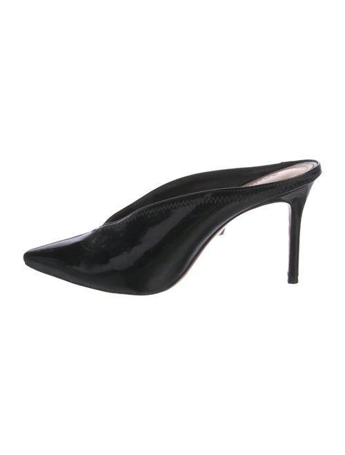 Schutz Patent Leather Mules