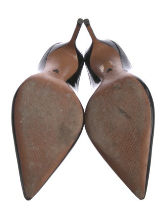 Schutz Patent Leather Mules