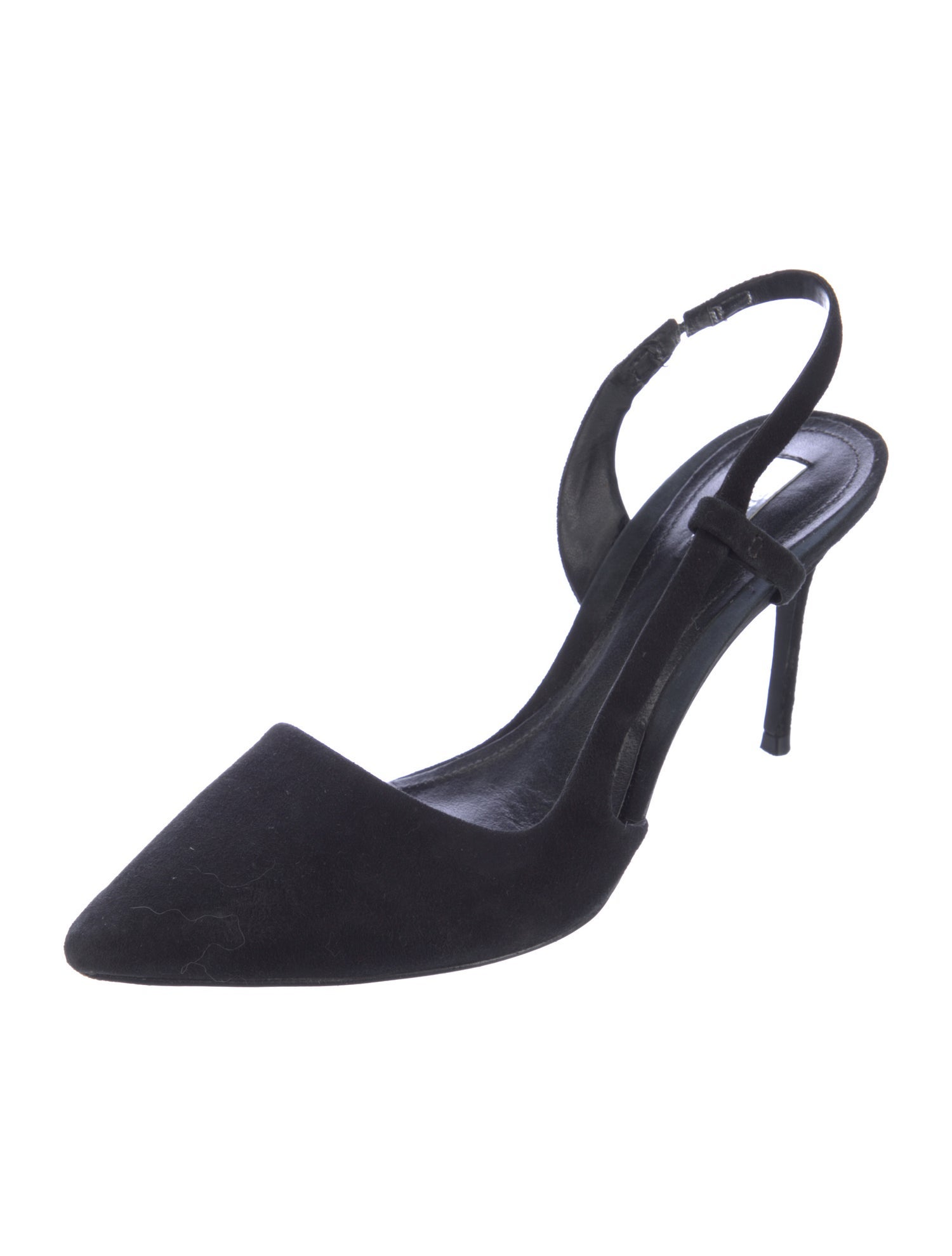 Schutz Suede Slingback Pumps