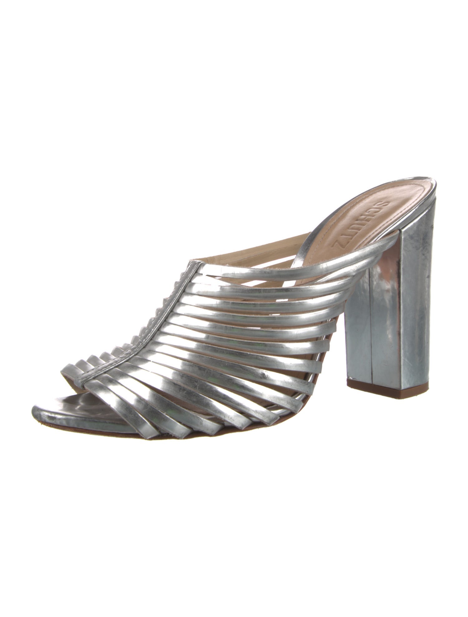 Schutz Leather Mules