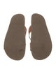Schutz Leather Slides