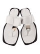 Schutz Leather Slides