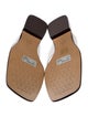 Schutz Leather Slides
