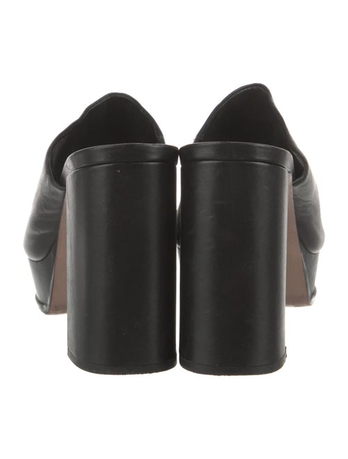 Schutz Leather Slides