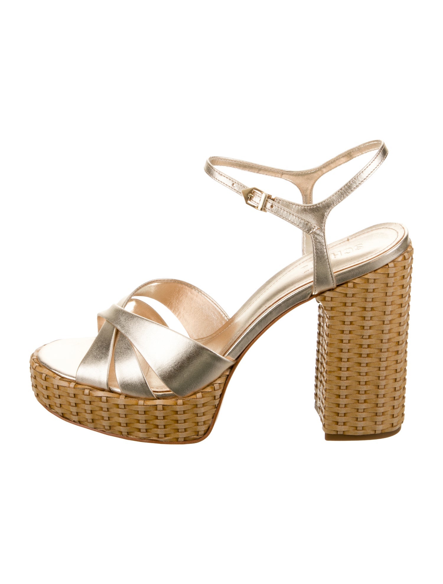 Schutz Leather Sandals