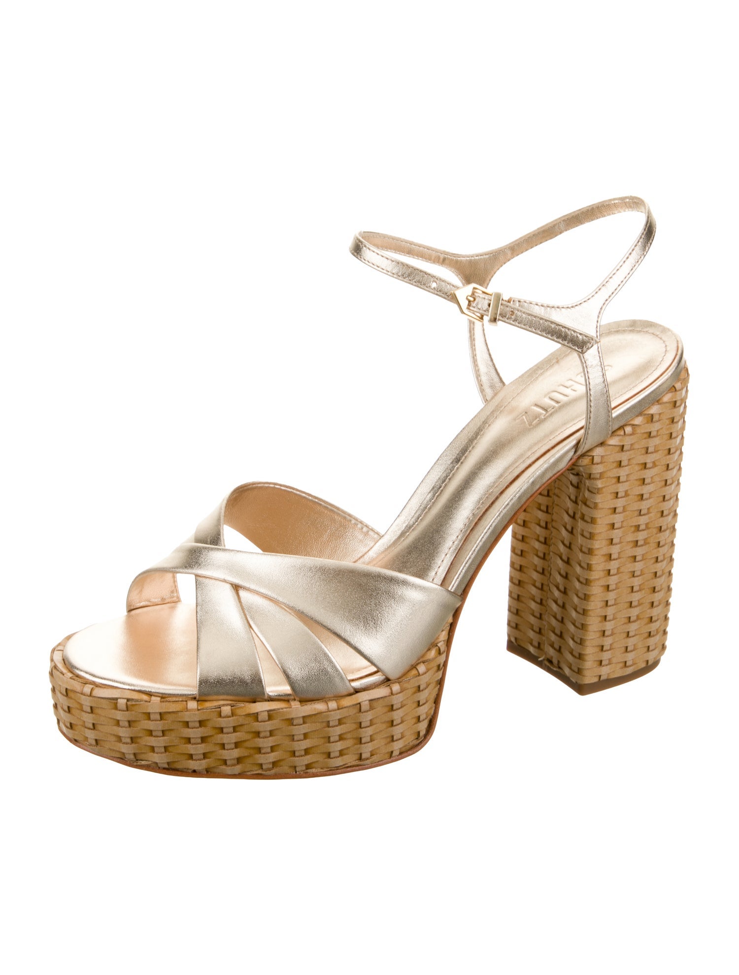 Schutz Leather Sandals